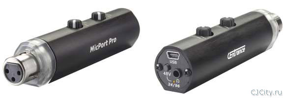 Адаптер XLR-USB - CEntrance MicPortPro