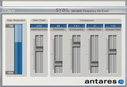 программа Antares Avox - SYBIL