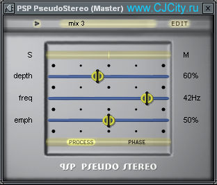 PSP Stereo Pack PseudoStereo