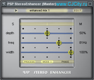 PSP Stereo Pack StereoEnhancer