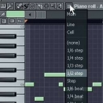    FL Studio 7.  1  piano roll