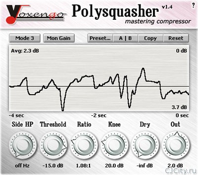 Voxengo Polysquasher 1.5 и Recorder 1.4