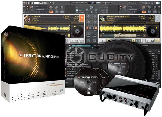   DJ  Native Instruments TRAKTOR SCRATCH PRO
