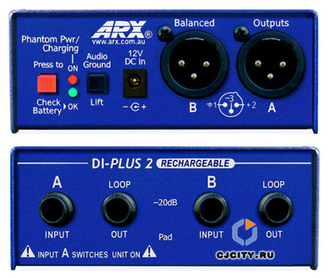 ARX DI Plus2 RC Direct Box