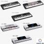 Casio ���-2200, ���-3200, LK-240, LK-280, CTK-4200, WK-220