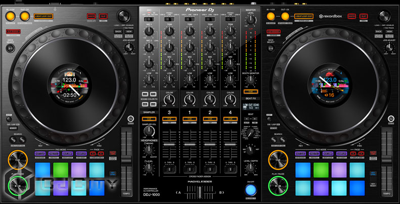  Pioneer DJ DDJ-1000  rekordbox dj