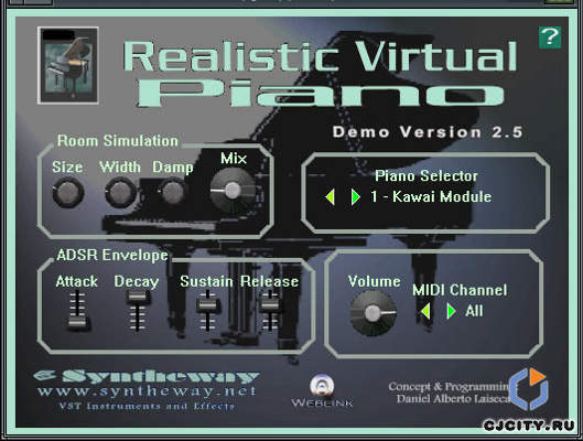 Realistic Virtual Piano