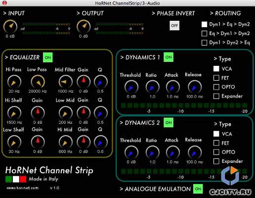 HoRNet ChannelStrip