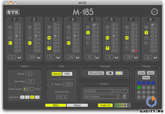 M185 Step Sequencer