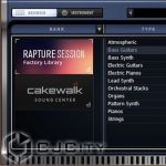 Cakewalk Rapture Session