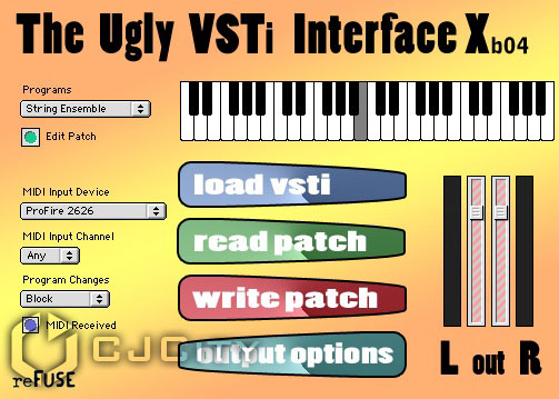 Скачать Ugly VSTi InterfaceX