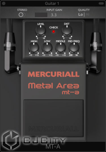 Mercuriall Audio Metal Area MT-A для MAC OS
