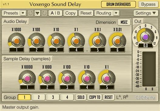 Скачать Voxengo Sound Delay