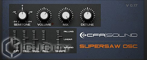 cfa-sound Supersaw OSC