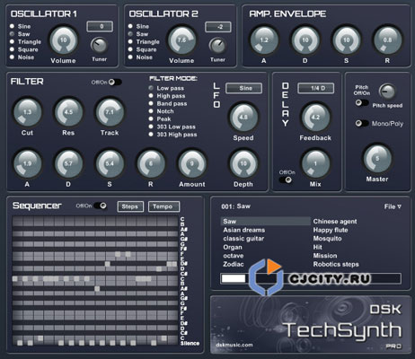  DSK Music TechSynth Pro