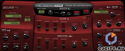  FrettedSynth Poly Phase Distortion Synth