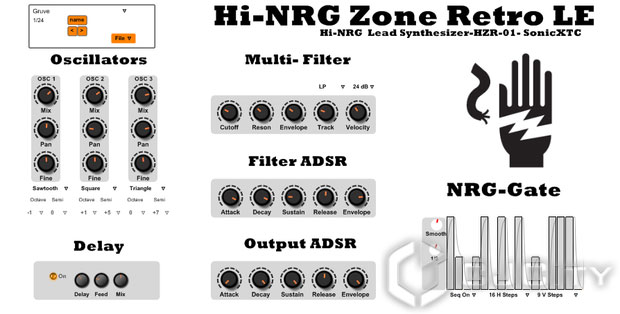 SonicXTC Hi-NRG Zone Retro LE