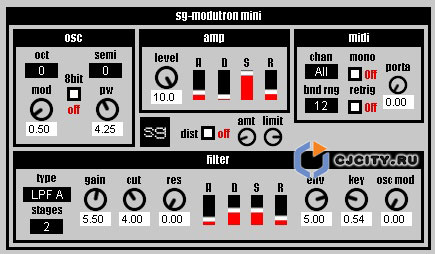  Synthgeek Sg-modutron Mini