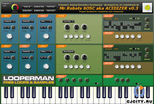  Mr Robots 6OSC Acid Synth 0.03