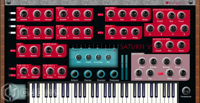 Calgar C Instruments Saturn V