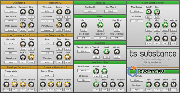  Tactile Sounds TS-Substance