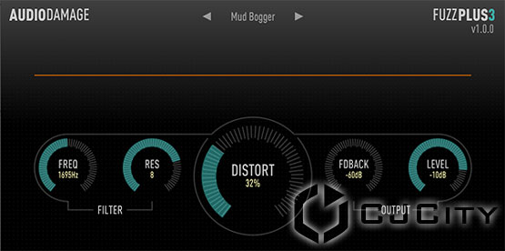 Audio Damage FuzzPlus 3 для OSX
