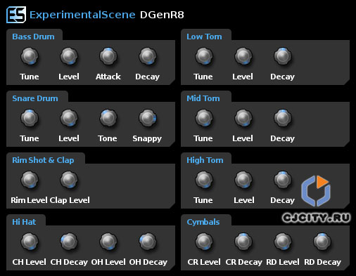 Скачать ExperimentalScene DGenR8