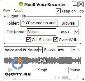 Скачать Moo0 VoiceRecorder